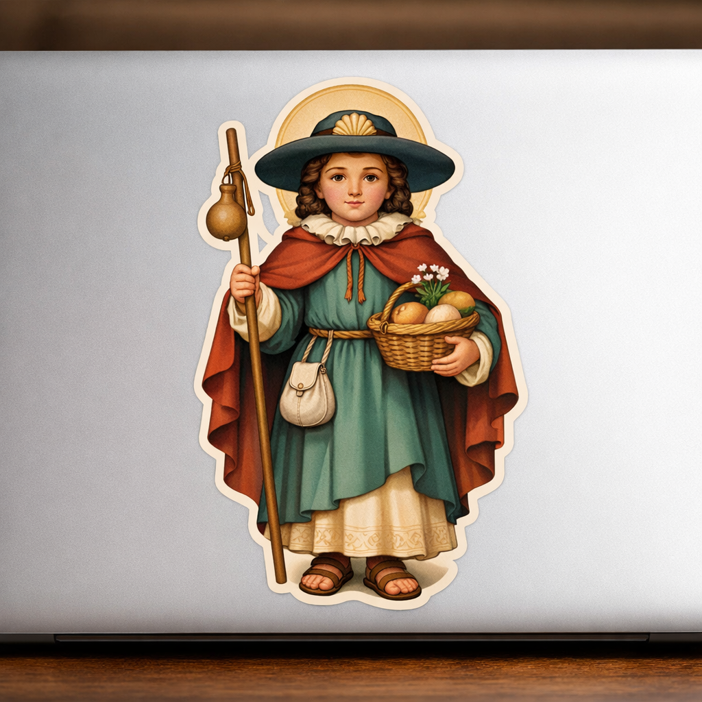 Santo Niño de Atocha Sticker Decal Vinyl Laptop Car Window Bumper AUTO Water Bottle Helmets Waterproof Religious