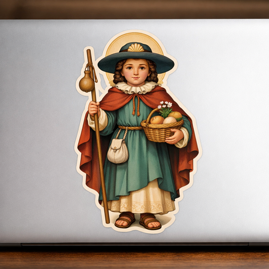 Santo Niño de Atocha Sticker Decal Vinyl Laptop Car Window Bumper AUTO Water Bottle Helmets Waterproof Religious