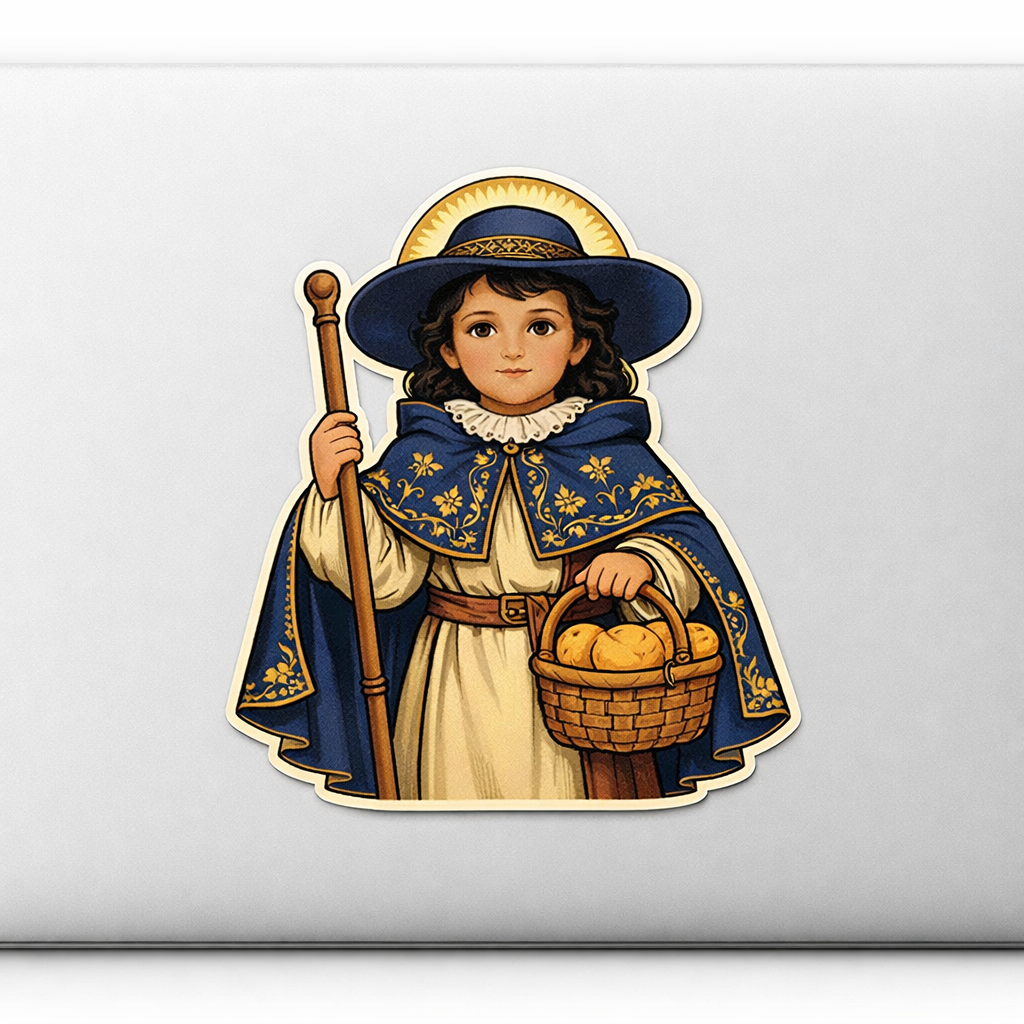 SN Santo Niño de Atocha Sticker Decal Vinyl Laptop Car Window Bumper AUTO Water Bottle Helmets Waterproof Religious