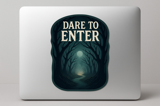 CFP Creepy Forest Path Sticker Decal Vinyl Laptop Car Window Bumper AUTO Water Bottle Helmets Waterproof