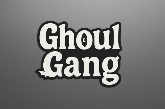 Ghoul Gang Halloween Sticker Decal Vinyl Laptop Car Window Bumper AUTO Water Bottle Helmets Waterproof