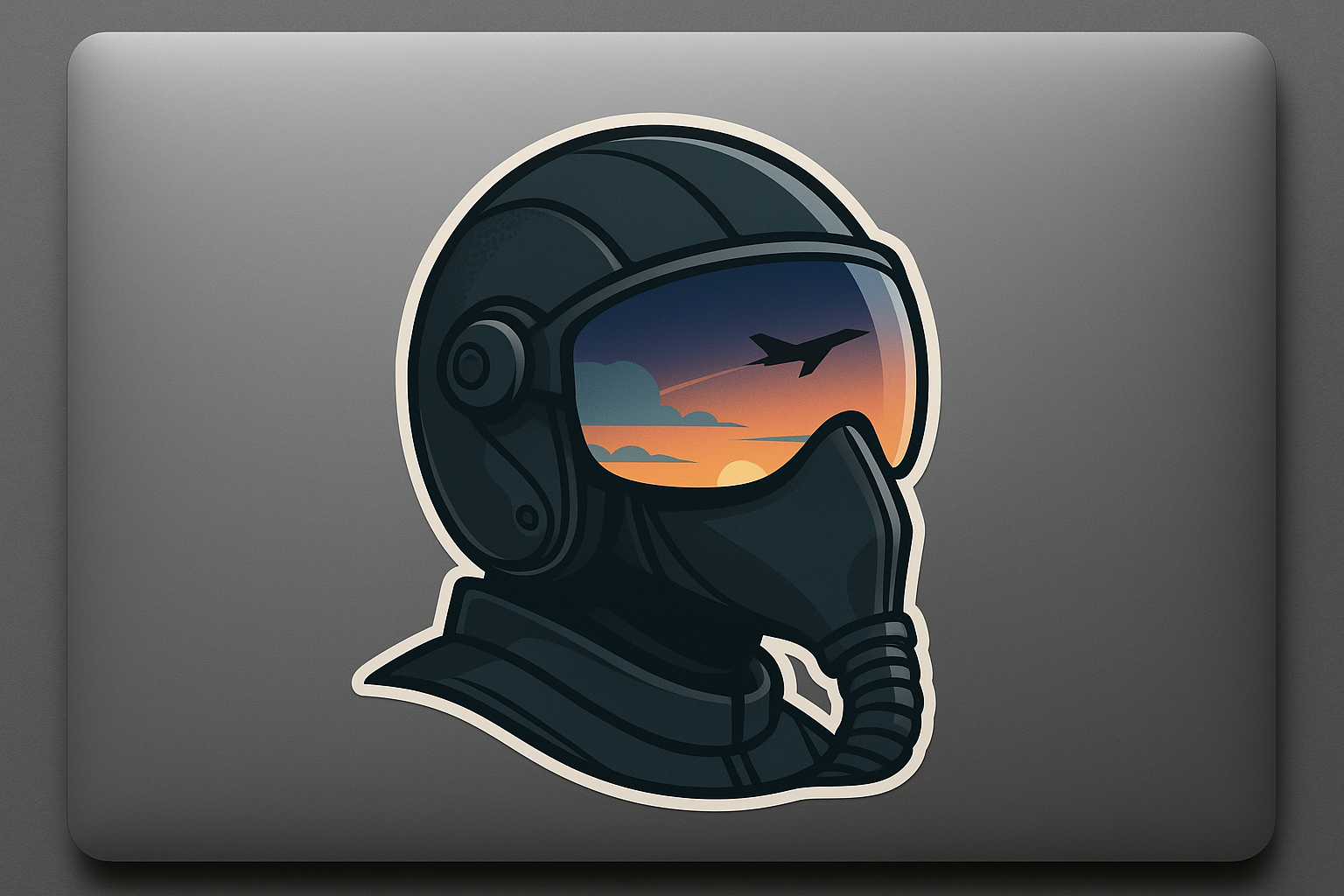 USAF United States Air Force Jet Helmet Sticker Decal Vinyl Laptop Car Window Bumper AUTO Water Bottle Helmets Waterproof