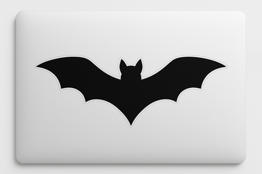 Minimalist Bat Silhouette Sticker Decal Vinyl Laptop Car Window Bumper AUTO Water Bottle Helmets Waterproof