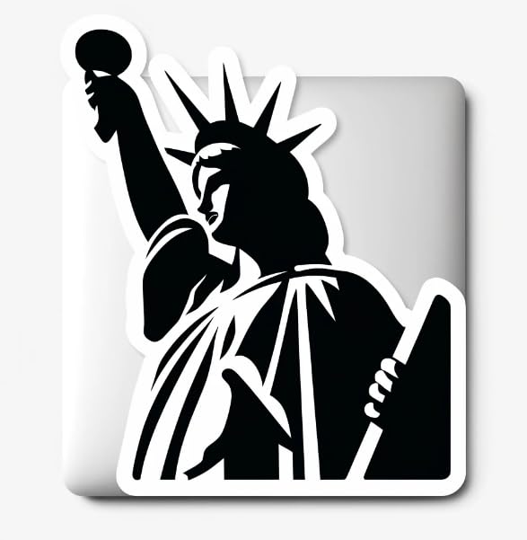 Vinyl sticker: Apollo 11 Moon Landing Retro Sticker - Vintage Space Mission Decal for Laptops, Cars, Water Bottles (6)