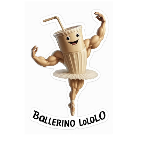 Vinyl sticker: Bombardiro Crocodilo vs Tralalero Tralala for Ballerina Cappuccina – Meme Battle Vinyl Sticker for Laptop Wall Car Window Bumper Truck Auto Water Bottle 4 in