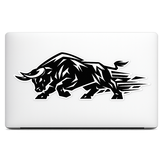 Aggressive Taurus Sticker Decal Vinyl Laptop Car Window Bumper AUTO Water Bottle Helmets Waterproof Black White