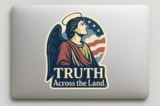 Gabriel Ancient Robes Sticker Decal Vinyl Laptop Car Window Bumper AUTO Water Bottle Helmets Waterproof Truth Across the Land