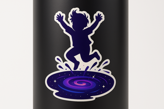GAL Galaxy CHILD Sticker Decal Vinyl Laptop Car Window Bumper AUTO Water Bottle Helmets Waterproof
