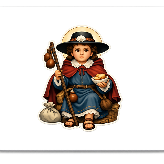 Santo Niño de Atocha Sticker Decal Vinyl Laptop Car Window Bumper AUTO Water Bottle Helmets Waterproof