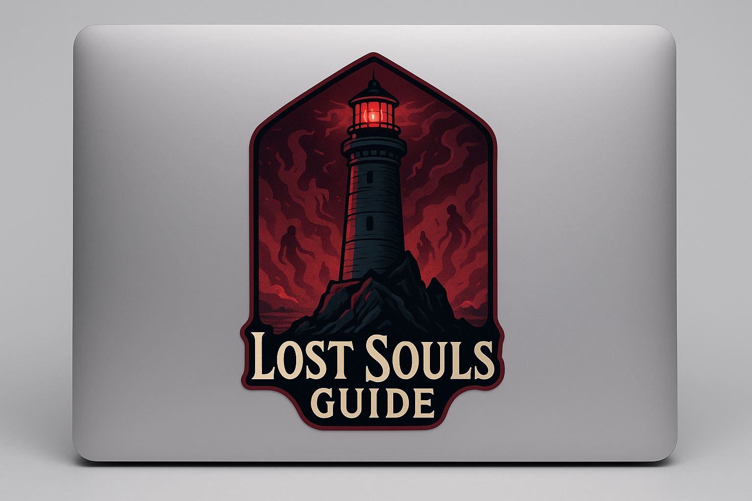 Haunted Lighthouse Sticker Decal Vinyl Laptop Car Window Bumper AUTO Water Bottle Helmets Waterproof Lost Souls