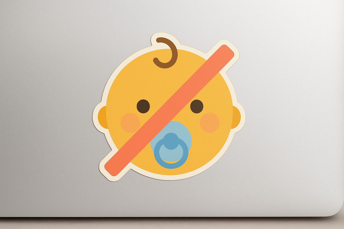 Emoji Baby Sticker Decal Vinyl Laptop Car Window Bumper AUTO Water Bottle Helmets Waterproof Infant