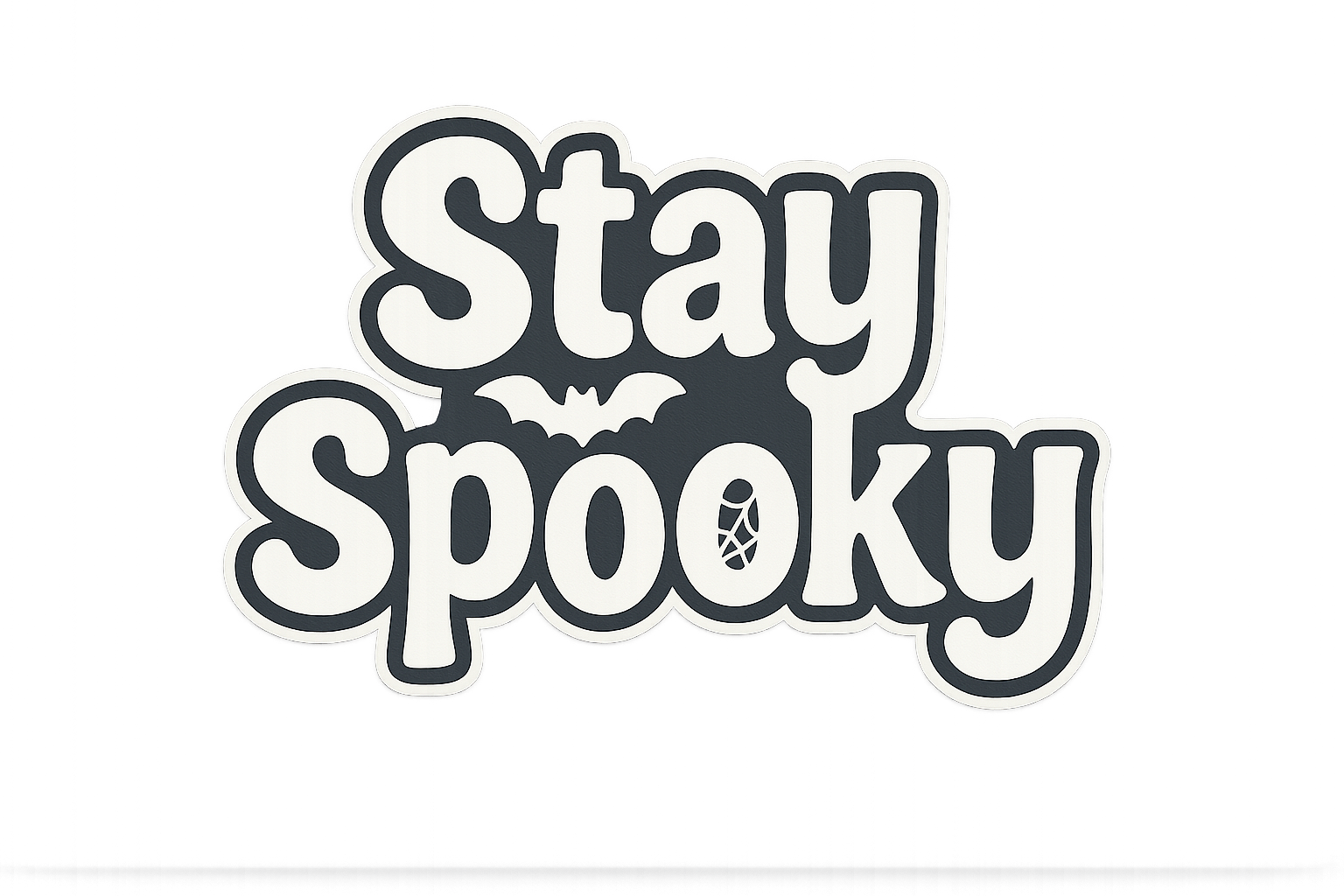 Halloween Stay Spooky Sticker Decal Vinyl Laptop Car Window Bumper Truck AUTO Bottle Water Bottle Helmets Waterproof
