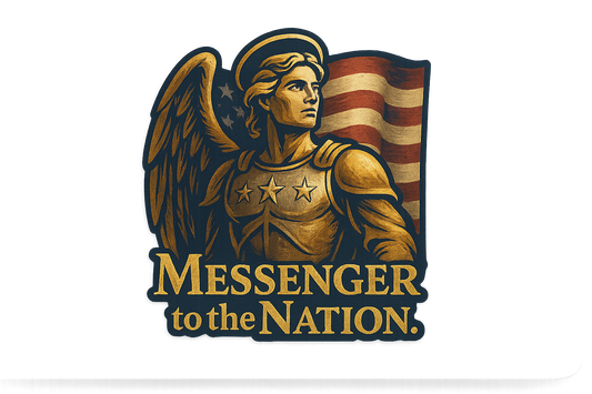 Gabriel Armored Chestplate Stars USA Flag Sticker Decal Vinyl Laptop Car Window Bumper AUTO Water Bottle Helmets Waterproof