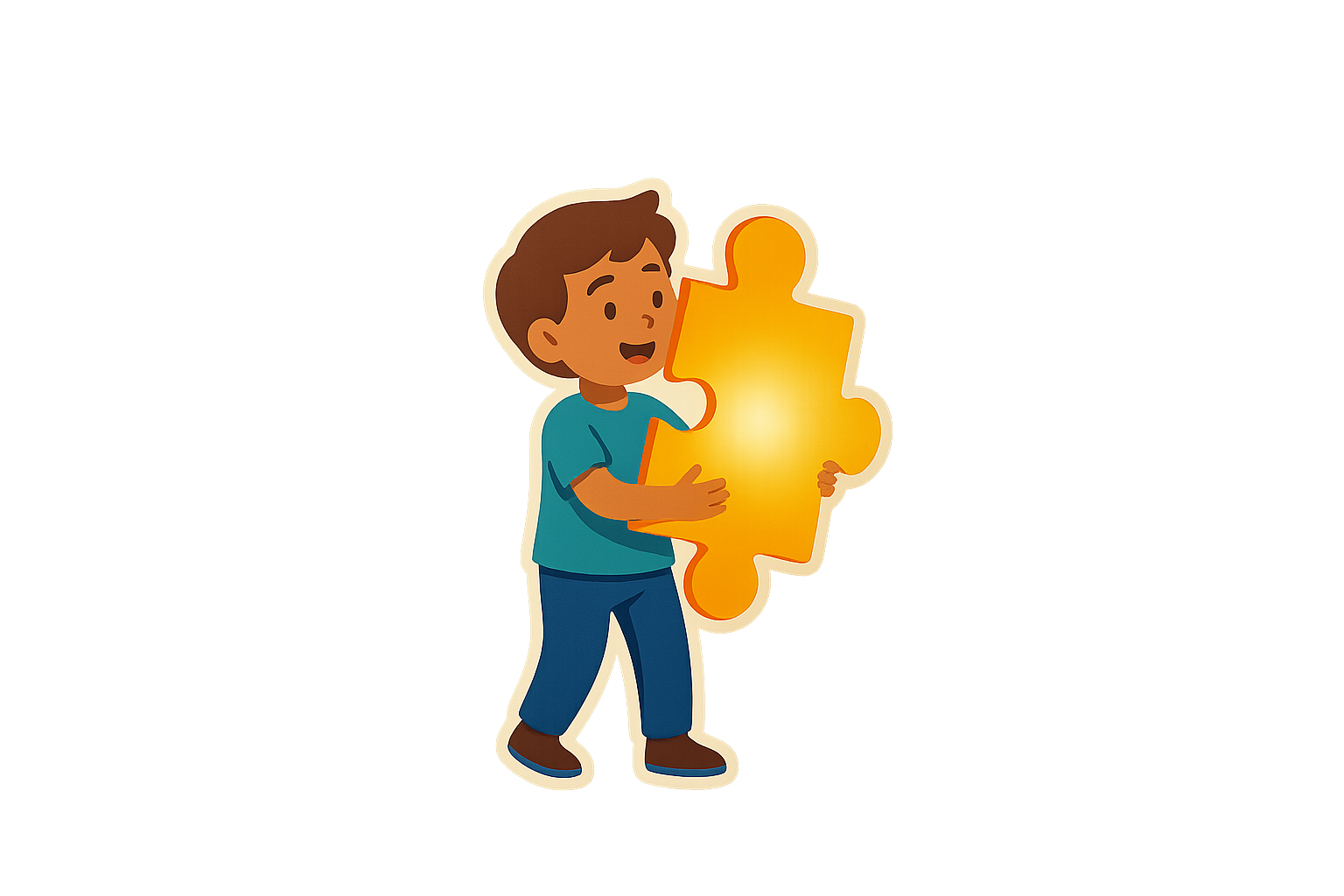 Puzzle Sticker Decal Vinyl Laptop Car Window Bumper AUTO Water Bottle Helmets Waterproof Educational Kids