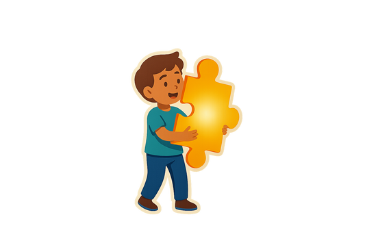 Puzzle Sticker Decal Vinyl Laptop Car Window Bumper AUTO Water Bottle Helmets Waterproof Educational Kids