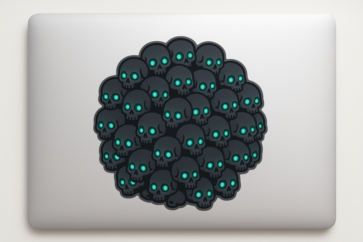 Tiny Skulls Sticker Decal Vinyl Laptop Car Window Bumper AUTO Water Bottle Helmets Waterproof Horror Mexico