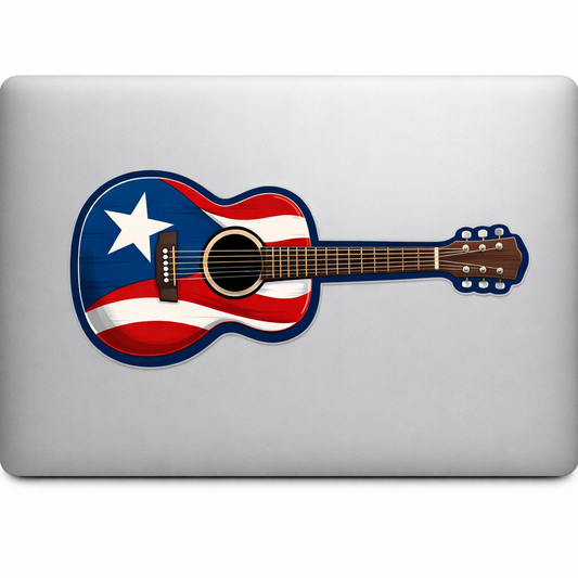 PR Puerto Rico Sticker Decal Vinyl Laptop Car Window Bumper AUTO Water Bottle Helmets Waterproof