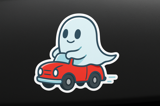 Ghost Specter Sticker Decal Vinyl Laptop Car Window Bumper AUTO Water Bottle Helmets Waterproof Toy Car