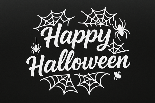 Happy Halloween Sticker Decal Vinyl Laptop Car Window Bumper AUTO Water Bottle Helmets Waterproof