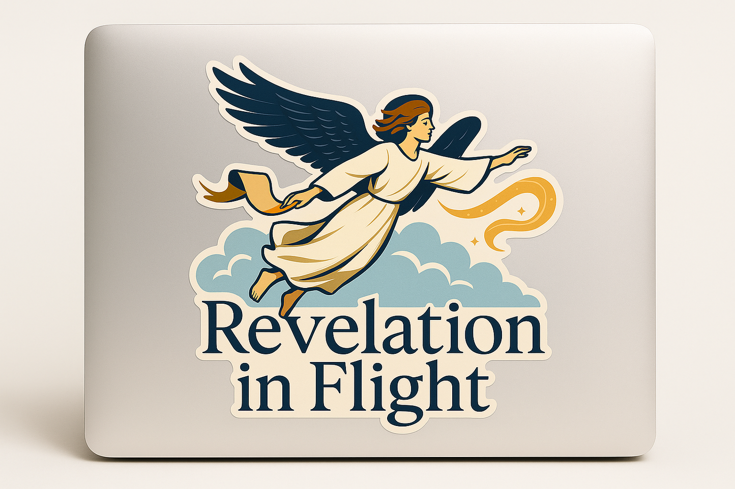 Gabriel Archangel Sticker Decal Vinyl Laptop Car Window Bumper AUTO Water Bottle Helmets Waterproof Celestial