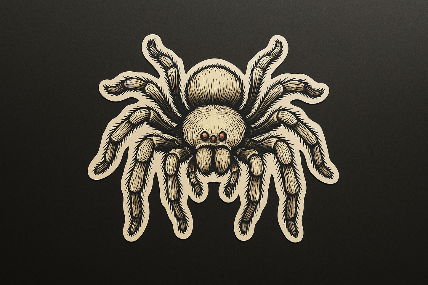 Giant Spider Sticker Decal Vinyl Laptop Car Window Bumper AUTO Water Bottle Helmets Waterproof