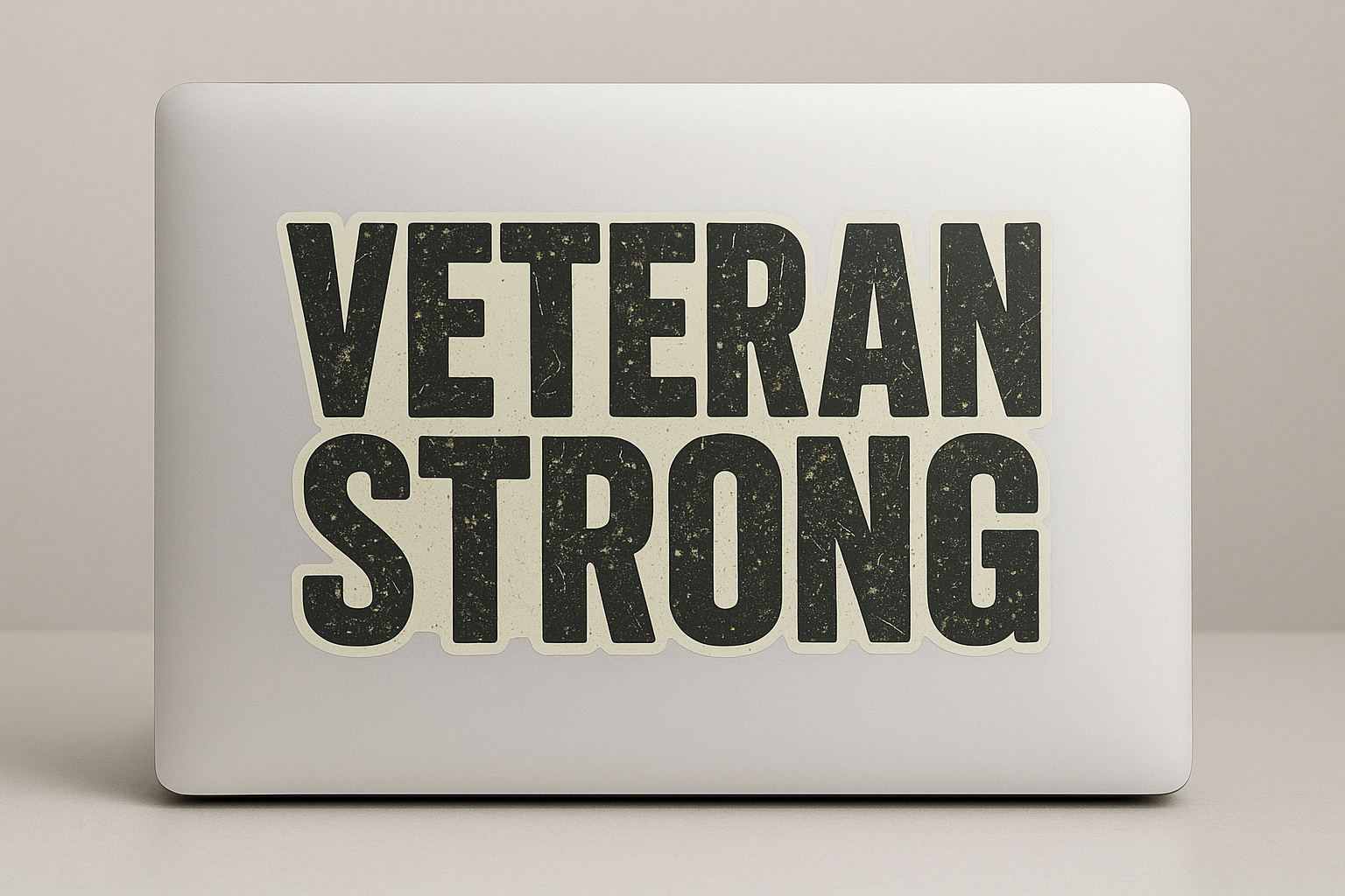 Veteran Strong Sticker Decal Vinyl Laptop Car Window Bumper AUTO Water Bottle Helmets Waterproof Patriotic Military