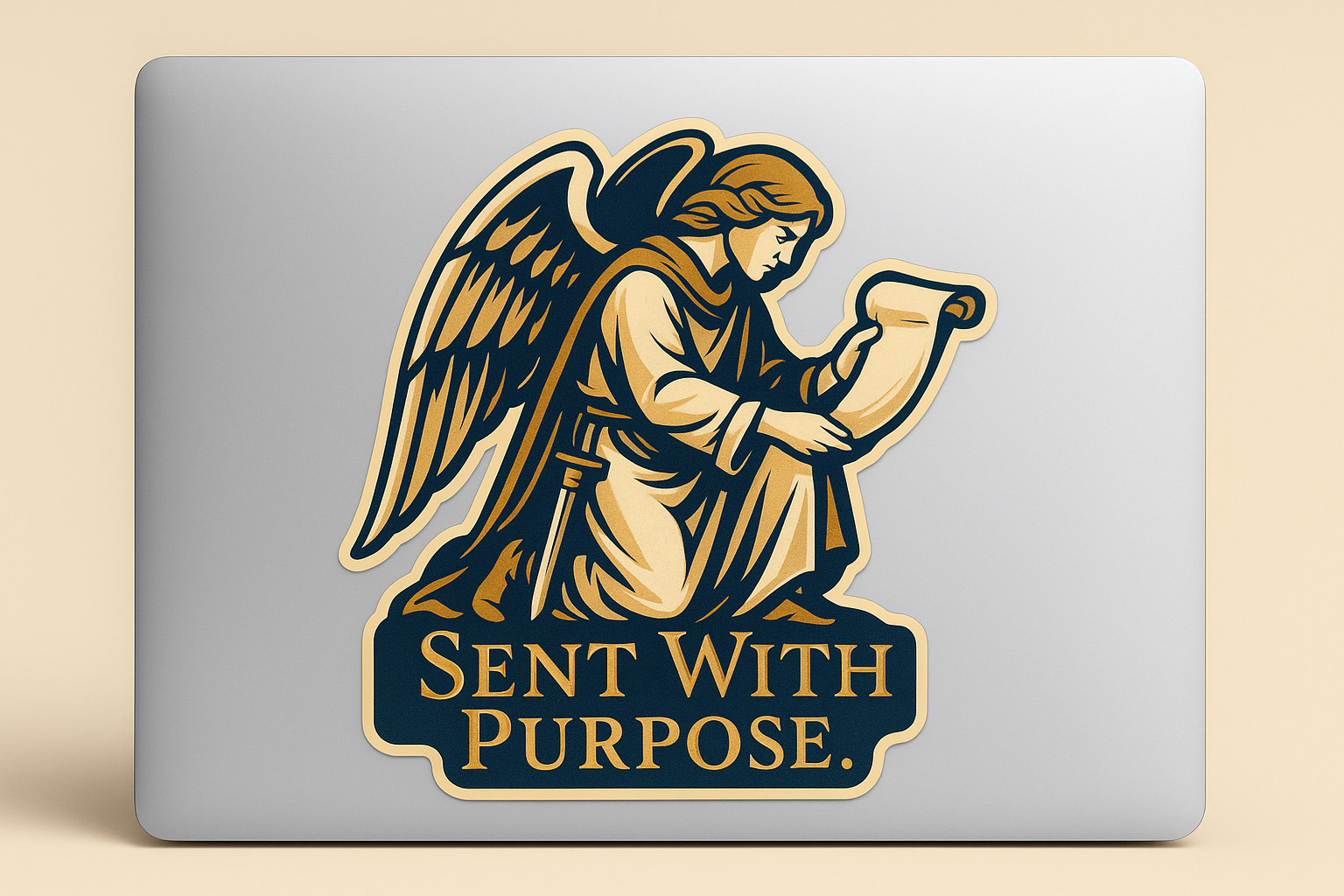 Gabriel Archangel Sticker Decal Vinyl Laptop Car Window Bumper AUTO Water Bottle Helmets Waterproof