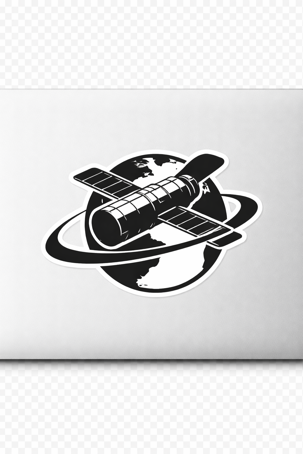Hubble Space Telescope Sticker Decal Vinyl Laptop Car Window Bumper AUTO Water Bottle Helmets Waterproof Earth Orbit