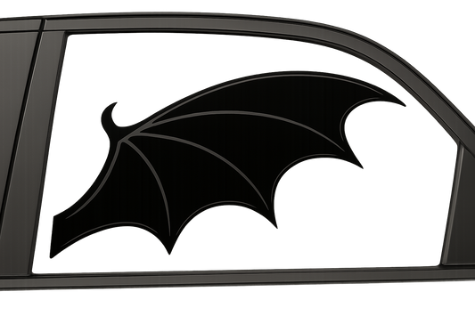 Bat Wings Vinyl Sticker Decal Laptop Car Window Bumper AUTO Water Bottle Helmets Waterproof