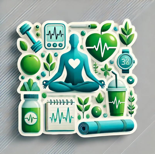 Vinyl sticker: A Realistic and Modern Sticker Design Promoting a Healthy Lifestyle (4)