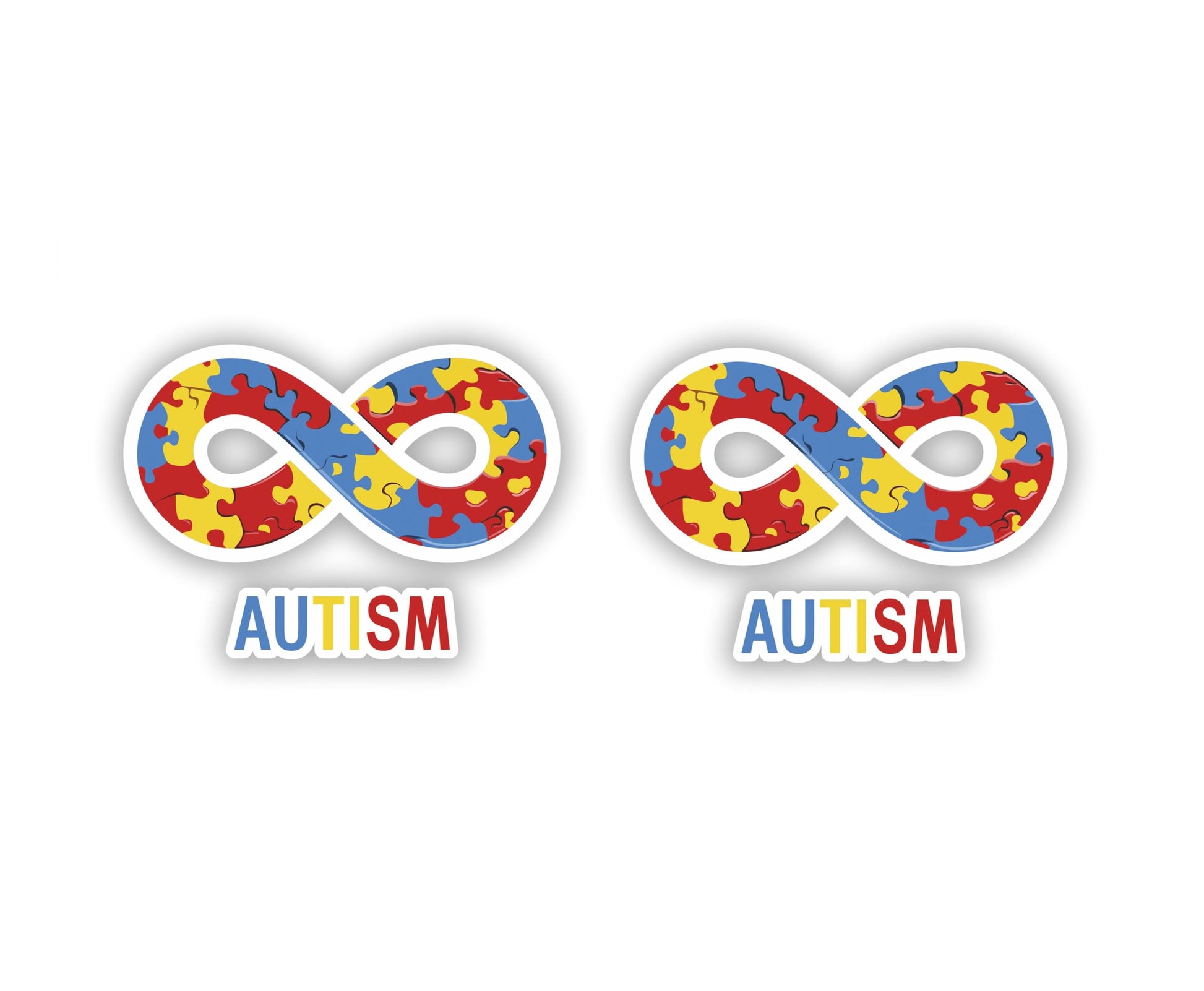 Vinyl sticker: an Autism-Informed Dolphin with an Infinity Sign is a Graceful Sticker with Support and Understanding (6 inch)
