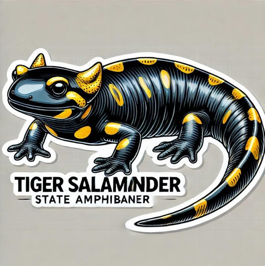 Vinyl sticker: Abstract Tiger Salamander Laptop Wall Car Window Bumper Sticker Decal Truck Waterproof Auto Water Bottle