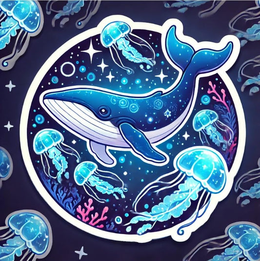 Vinyl sticker: Waterproof Laptop Wall Car Window Bumper Sticker Decal of Smartwatch with Digital Water Animation and Splash Effects in Blue Tech Style (4)