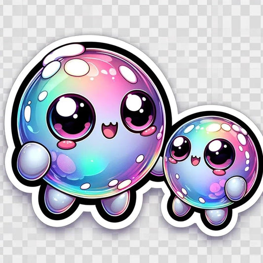 Vinyl sticker: Cute Names of Lovers Cute Bubbles Holding Hands Vinyl Sticker Durable & Waterproof Custom Couple Decals for Laptops Cars and Walls Perfect for Valentine's Day Anniversaries & Romantic Gifts