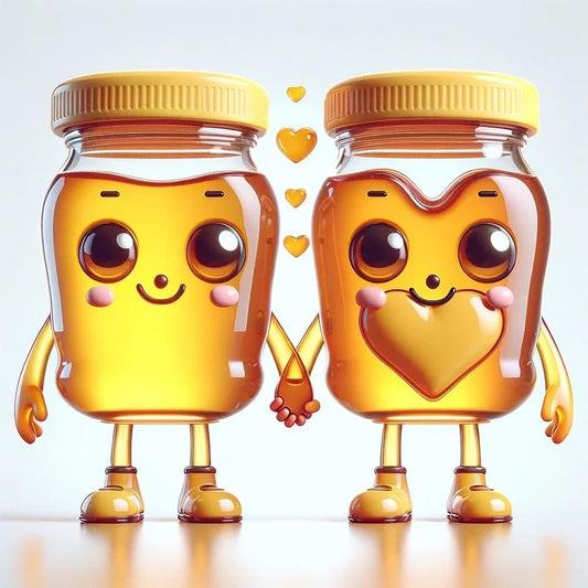 Vinyl sticker: Cute Names of Lovers Happy Honey Holding Hands Vinyl Sticker Durable & Waterproof Custom Couple Decals for Laptops Cars and Walls Perfect for Valentine's Day Anniversaries & Romantic Gifts (8")