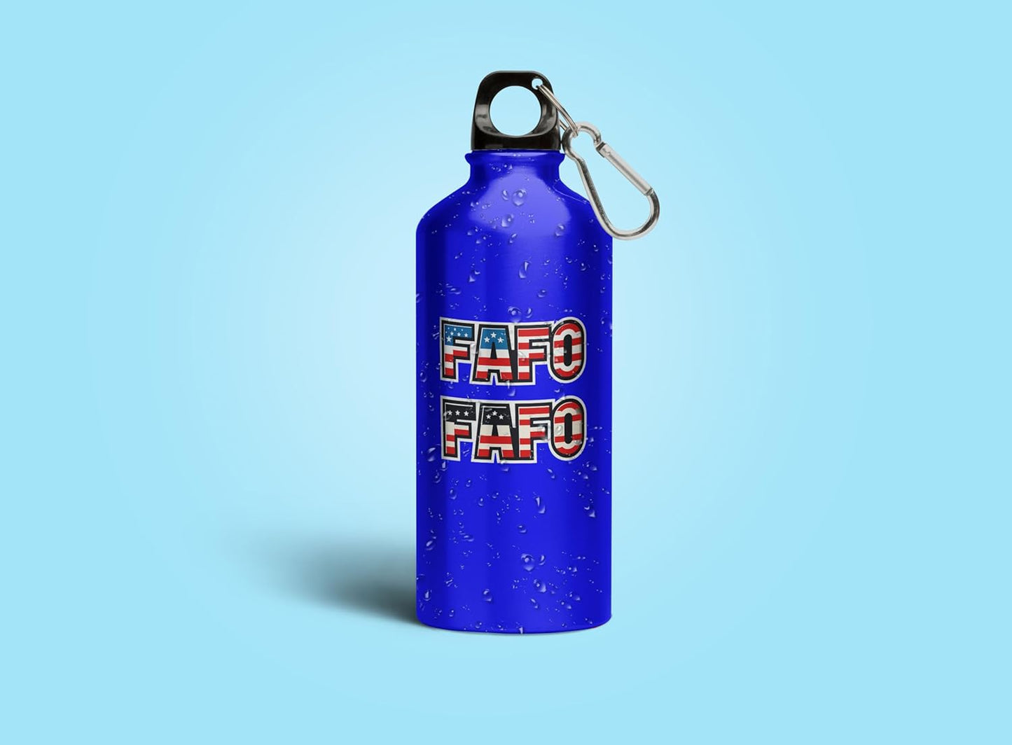 FAFO Patriotic Decal – Vibrant American Flag Colors on a Premium Waterproof Sticker for Laptops, Cars, and Windows