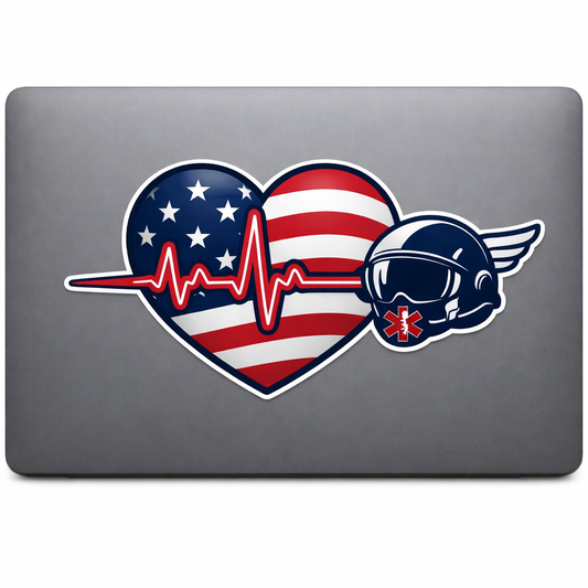 USA American Flag Sticker Decal Vinyl Laptop Car Window Bumper AUTO Water Bottle Helmets Waterproof EMS