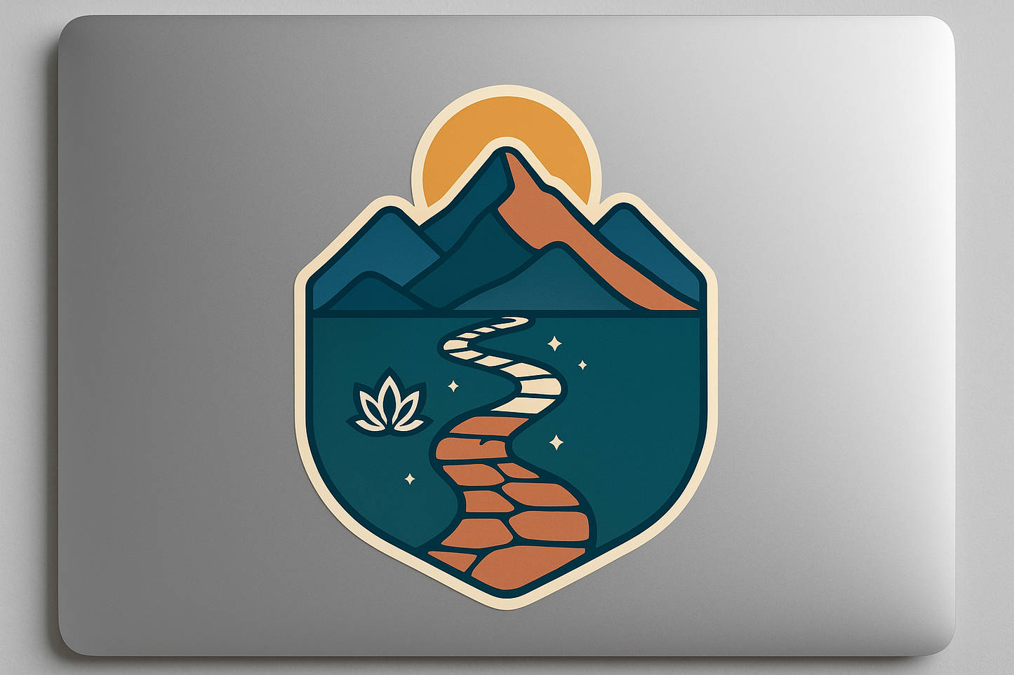 SJ Spiritual Journey Sticker Decal Vinyl Laptop Car Window Bumper AUTO Water Bottle Helmets Waterproof