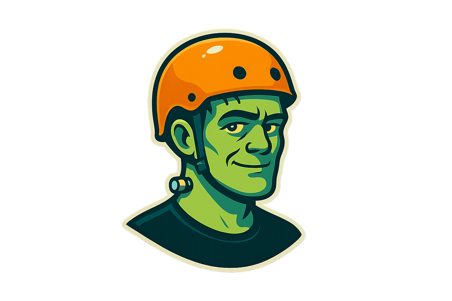 Frankenstein Monster Sticker Decal Vinyl Laptop Car Window Bumper AUTO Water Bottle Helmets Waterproof Skateboard