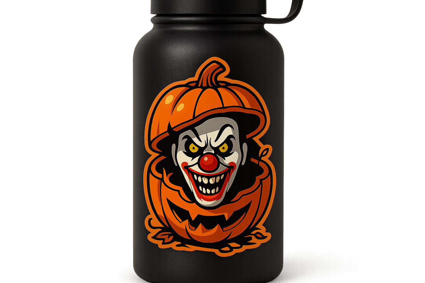 Pumpkin Clown Sticker Decal Vinyl Laptop Car Window Bumper AUTO Water Bottle Helmets Waterproof Halloween
