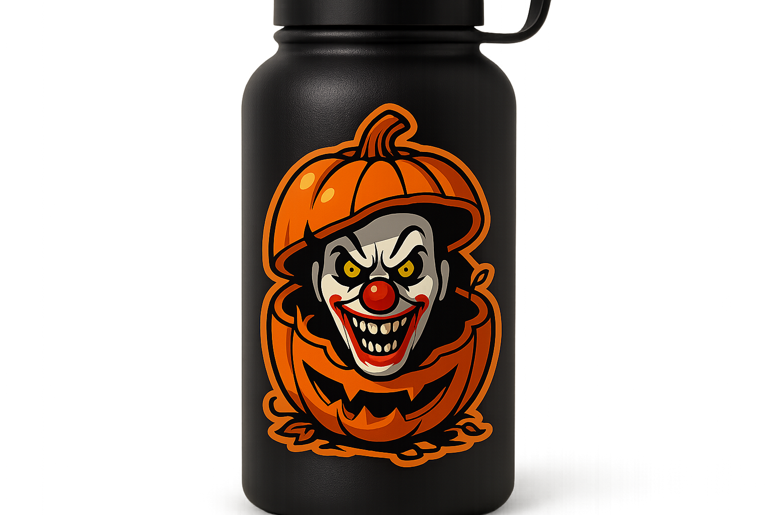 Pumpkin Clown Sticker Decal Vinyl Laptop Car Window Bumper AUTO Water Bottle Helmets Waterproof Halloween
