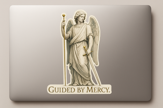 Raphael Archangel Sticker Decal Vinyl Laptop Car Window Bumper AUTO Water Bottle Helmets Waterproof Angel