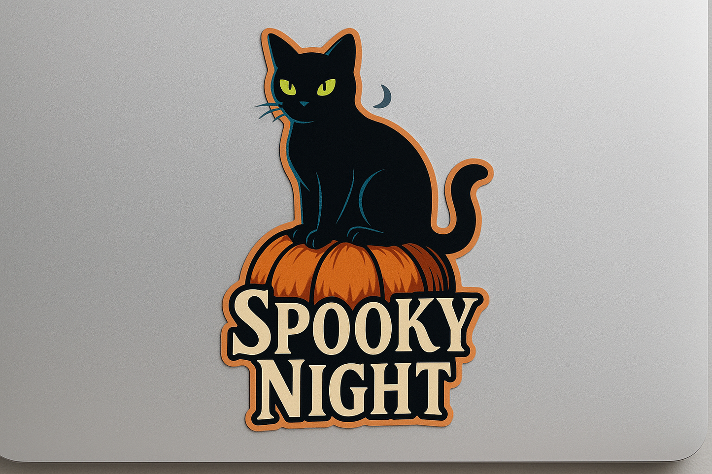 Black Cat Sticker Decal Vinyl Laptop Car Window Bumper AUTO Water Bottle Helmets Waterproof