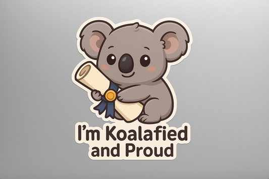 Koala Australia Sticker Decal Vinyl Laptop Car Window Bumper AUTO Water Bottle Helmets Waterproof