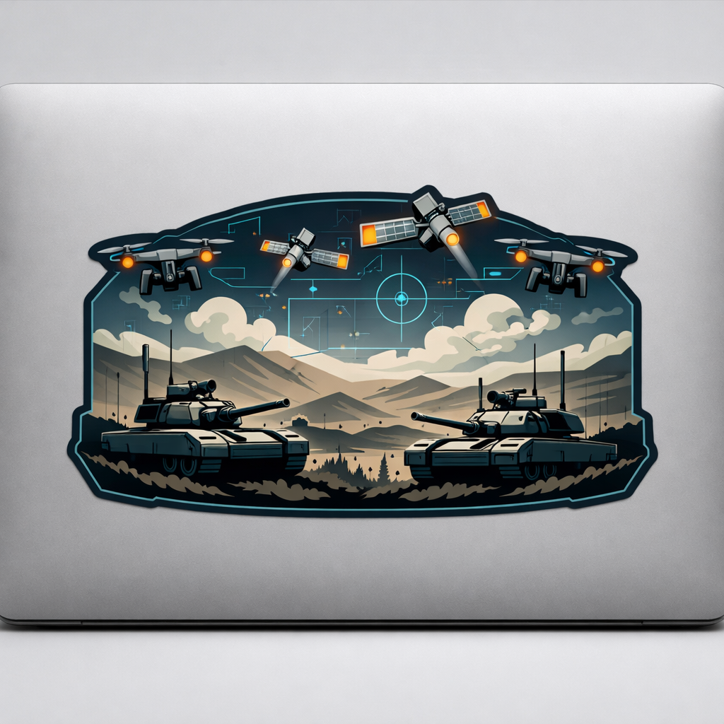 Battlefield Modern Tech Warfare Sticker Decal Vinyl Laptop Car Window Bumper AUTO Water Bottle Helmets Waterproof