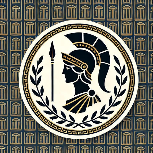 Vinyl sticker: Athena Silhouette Greek Mythology Sticker for Laptop, Wall, Car, Window, Bumper, Decal, Truck, Waterproof, Auto, Water Bottle. (4)