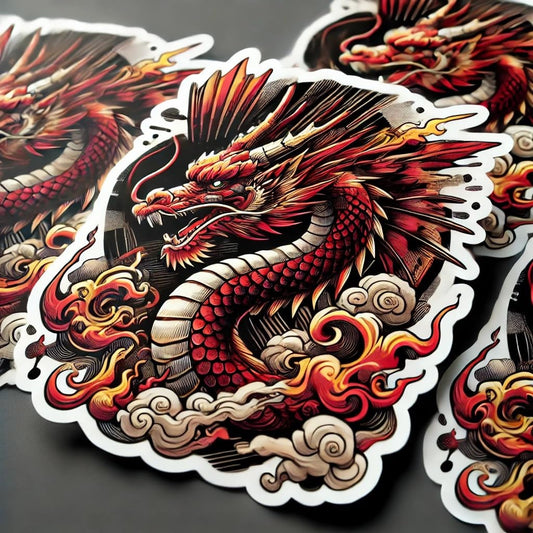 Vinyl sticker: Mystical Dragonfly Sticker - Vibrant Vinyl Decal for Laptop, Wall, Car, Window, Bumper, Truck, Water Bottle - Iridescent Dragonfly with Intricate Wings Design (8)