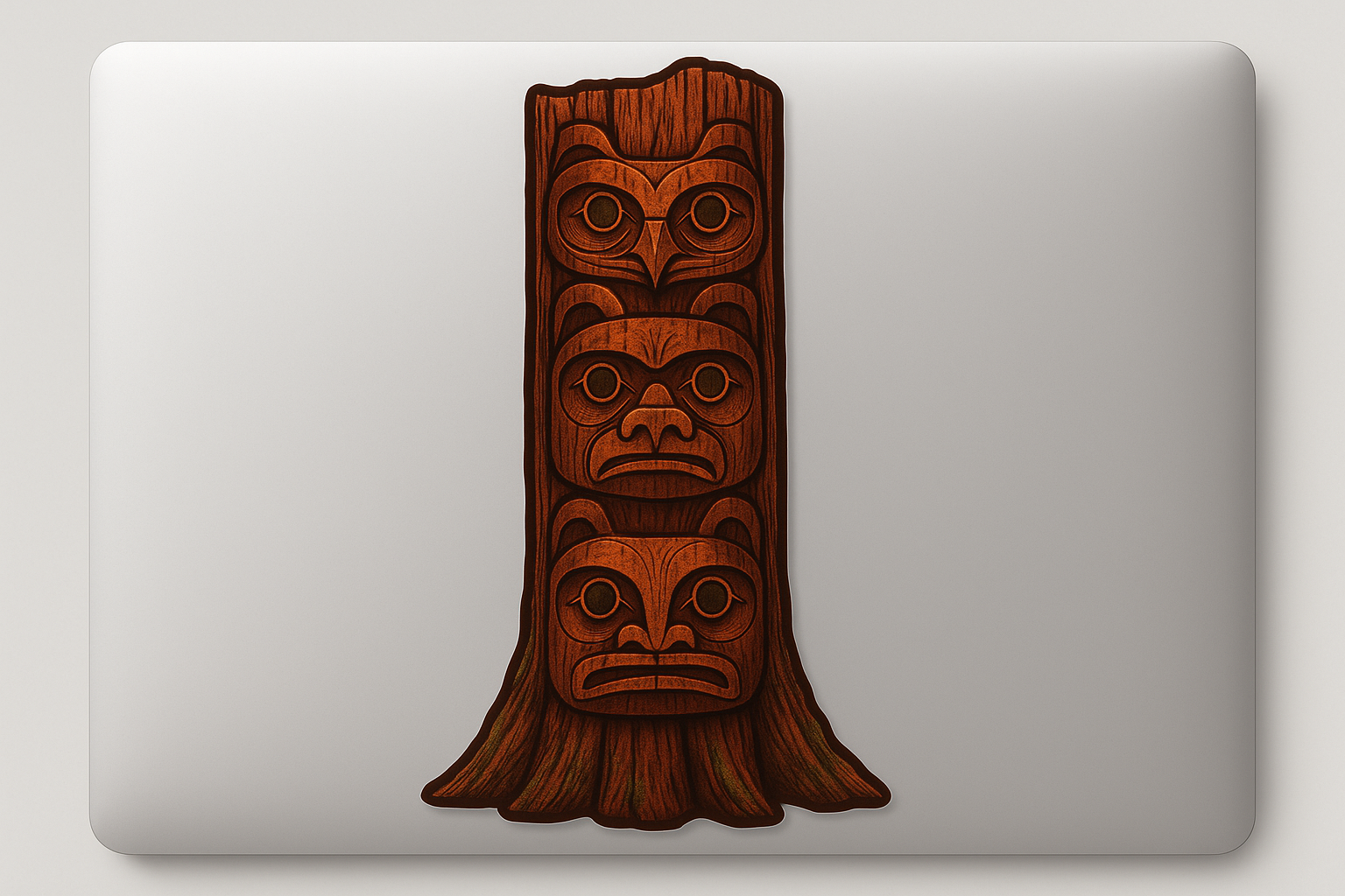 Totem Redwood Tree Sticker Decal Vinyl Laptop Car Window Bumper AUTO Water Bottle Helmets Waterproof