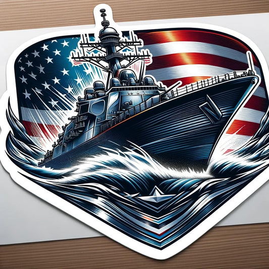 Vinyl sticker: Military Tank in Action Decal Sticker for Car, Laptop, Wall, Window, Bumper, Truck, Waterproof Auto, Water Bottle (4)