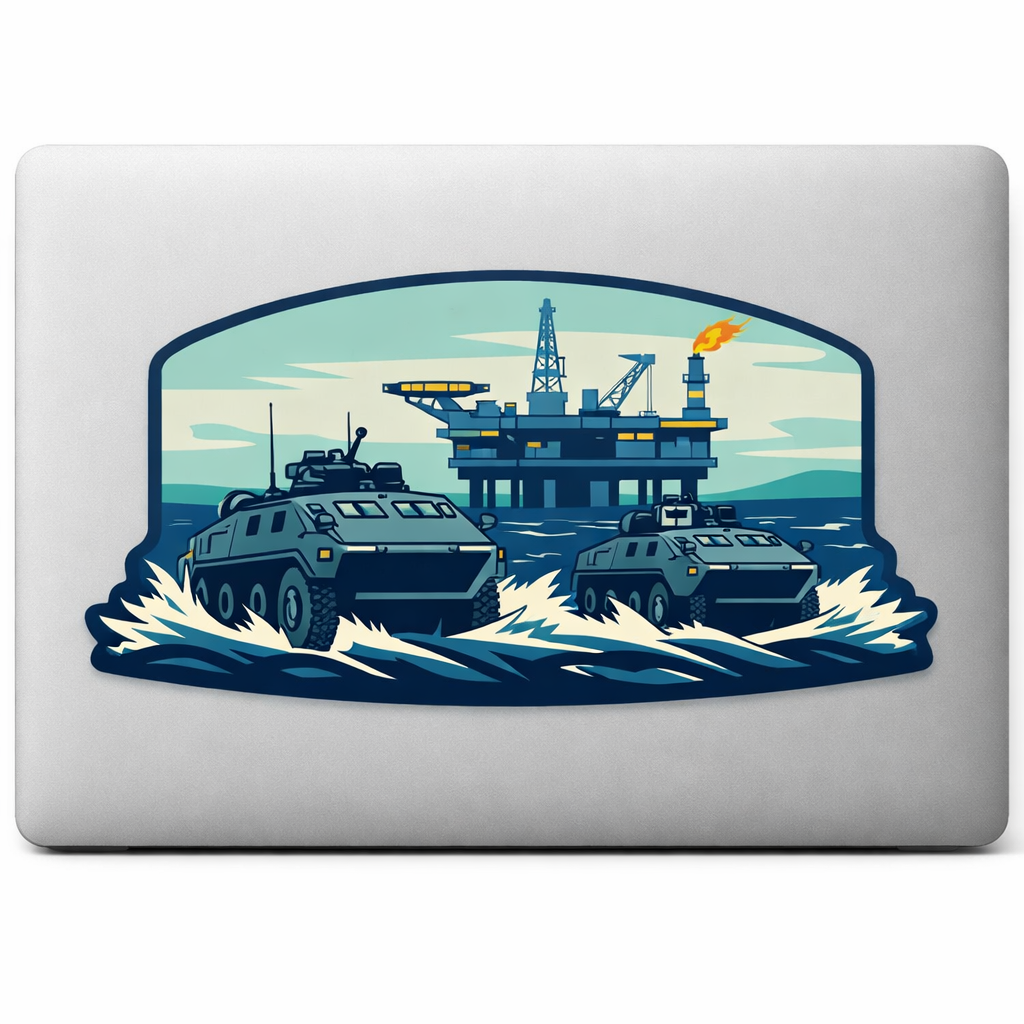 ARM Armor Sticker Decal Vinyl Laptop Car Window Bumper AUTO Water Bottle Helmets Waterproof Offshore Industrial Vector